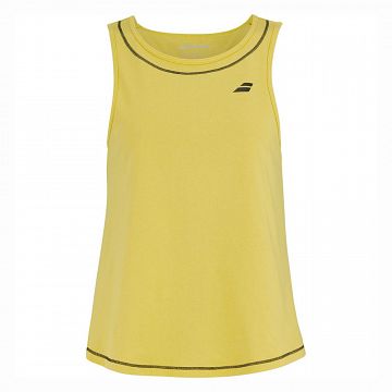 Babolat Exercise Cotton Tank Lemon Zest